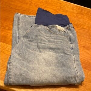 Maternity Distressed Jeans